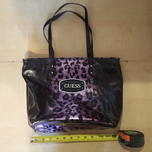 Awesome Large Leopard Guess Tote - Picture 2 of 8